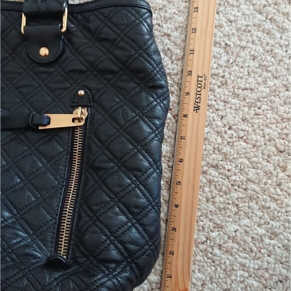 Marc Jacobs large Black Quilted Italy Leather bag - Picture 14 of 16